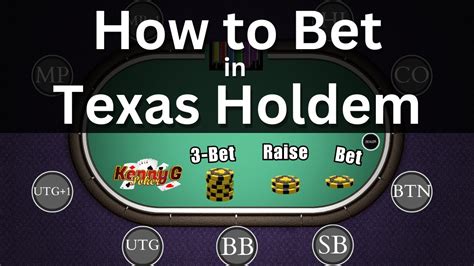 betting strategies for texas holdem|Texas Holdem Strategy: Basics of Betting, Calling & Raising.